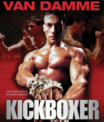 Kickboxer movie poster (1989) pillow