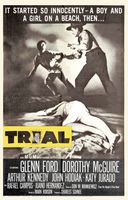Trial movie poster (1955) t-shirt #658453