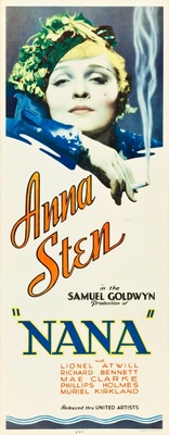 Nana movie poster (1934) poster with hanger