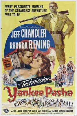 Yankee Pasha movie poster (1954) canvas poster