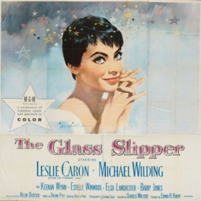 The Glass Slipper movie poster (1955) poster with hanger