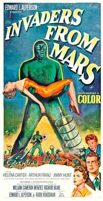 Invaders from Mars movie poster (1953) Stickers MOV_bc4d7166