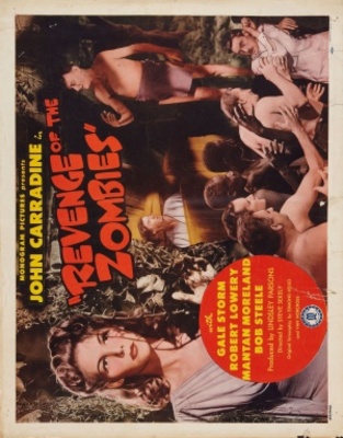Revenge of the Zombies movie poster (1943) canvas poster