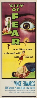 City of Fear movie poster (1959) t-shirt