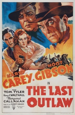 The Last Outlaw movie poster (1936) Stickers MOV_bc94786a