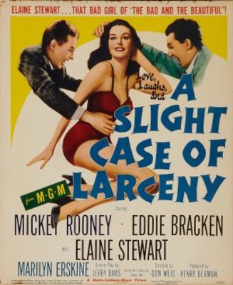 A Slight Case of Larceny movie poster (1953) hoodie