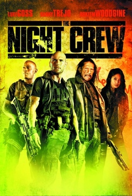 The Night Crew movie poster (2015) wooden framed poster