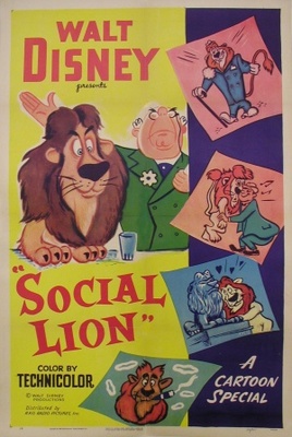 Social Lion movie poster (1954) puzzle MOV_bc9a5b3f