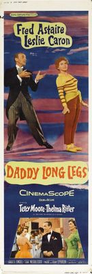 Daddy Long Legs movie poster (1955) Mouse Pad MOV_bca283ab