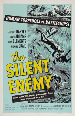 The Silent Enemy movie poster (1958) poster