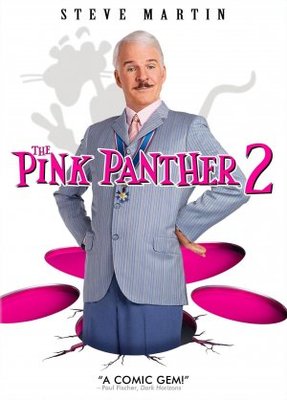 The Pink Panther 2 movie poster (2009) metal framed poster