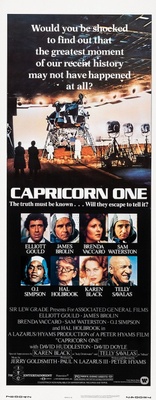 Capricorn One movie poster (1978) canvas poster