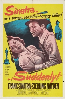 Suddenly movie poster (1954) mouse pad