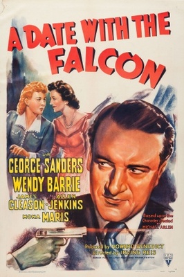 A Date with the Falcon movie poster (1941) wooden framed poster