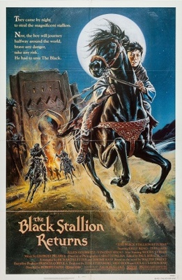 The Black Stallion Returns movie poster (1983) t-shirt