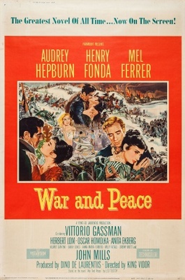 War and Peace movie poster (1956) tote bag