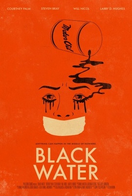 Black Water movie poster (2013) wood print