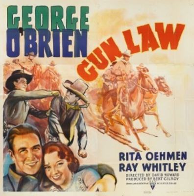 Gun Law movie poster (1938) metal framed poster