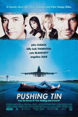 Pushing Tin movie poster (1999) wooden framed poster