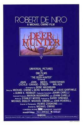 The Deer Hunter movie poster (1978) wood print