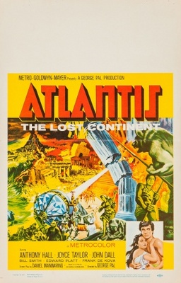 Atlantis, the Lost Continent movie poster (1961) wood print