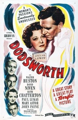 Dodsworth movie poster (1936) metal framed poster