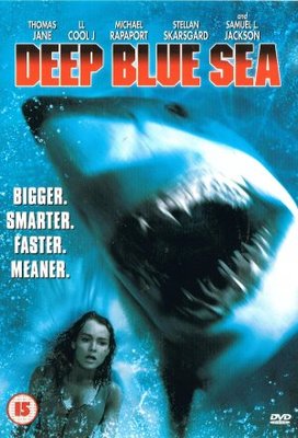 Deep Blue Sea movie poster (1999) Stickers MOV_bd3e0a54