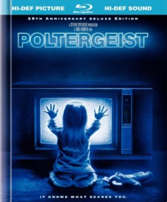Poltergeist movie poster (1982) pillow