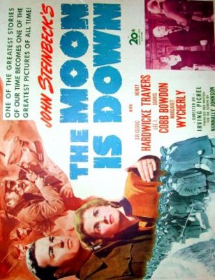 The Moon Is Down movie poster (1943) t-shirt