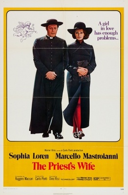 The Priest's Wife movie poster (1970) poster with hanger