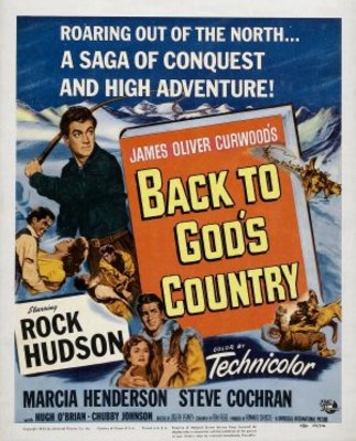 Back to God's Country movie poster (1953) wooden framed poster