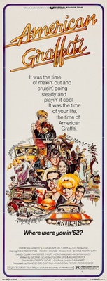 American Graffiti movie poster (1973) t-shirt