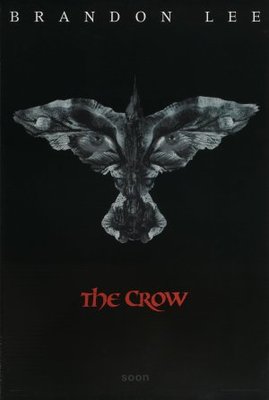 The Crow movie poster (1994) pillow