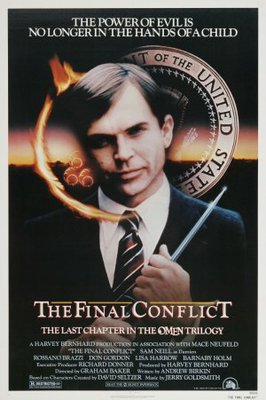 The Final Conflict movie poster (1981) wooden framed poster