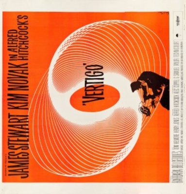 Vertigo movie poster (1958) canvas poster