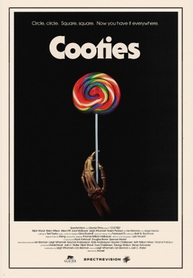 Cooties movie poster (2014) wood print