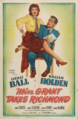 Miss Grant Takes Richmond movie poster (1949) wooden framed poster