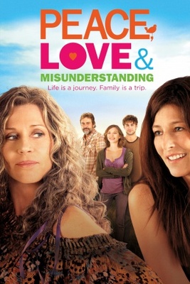 Peace, Love, & Misunderstanding movie poster (2011) wood print