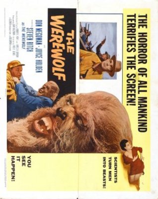 The Werewolf movie poster (1956) hoodie