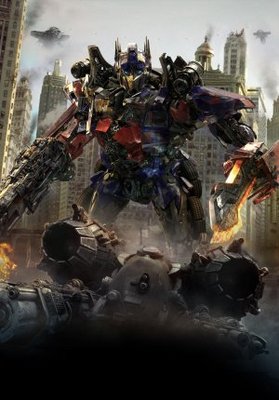 Transformers: The Dark of the Moon movie poster (2011) wood print