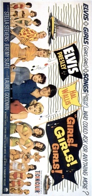 Girls! Girls! Girls! movie poster (1962) metal framed poster