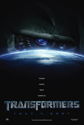 Transformers movie poster (2007) puzzle MOV_bdb99152