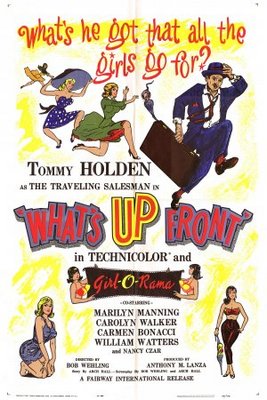 What's Up Front! movie poster (1964) poster with hanger