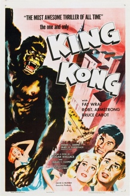 King Kong movie poster (1933) Mouse Pad MOV_bdda17ba