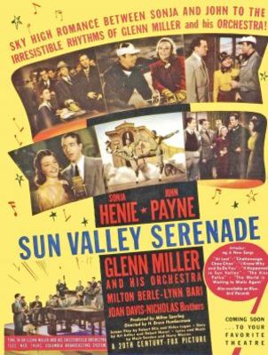Sun Valley Serenade movie poster (1941) poster with hanger