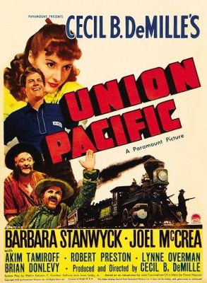 Union Pacific movie poster (1939) mouse pad