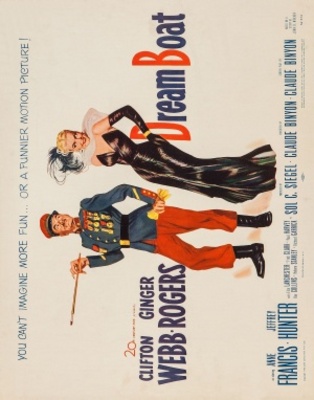 Dreamboat movie poster (1952) poster with hanger