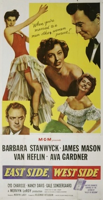 East Side, West Side movie poster (1949) canvas poster