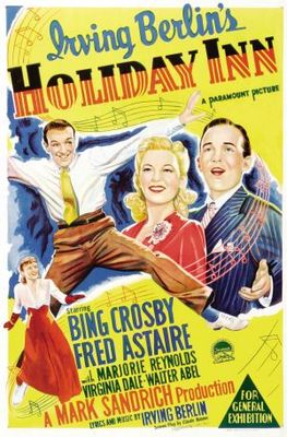 Holiday Inn movie poster (1942) wood print