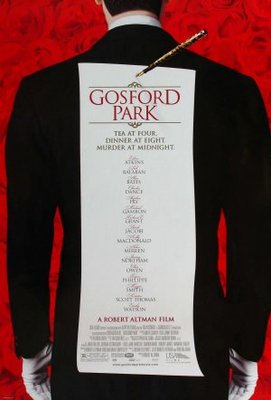 Gosford Park movie poster (2001) wood print